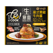 必品阁生意面 家用速食拌面 黑椒牛肉味526g 2人份