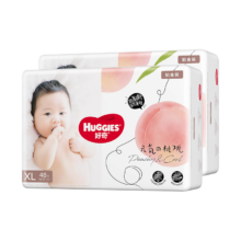 PLUS会员：好奇（Huggies） 铂金装纸尿裤小桃裤 M144片