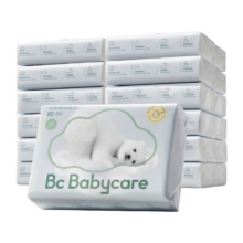 babycare  乳霜抽纸巾 3层 80抽 24包