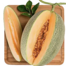 PLUS会员！沁橙妍选 新鲜现摘脆甜哈密瓜 4.5-5斤