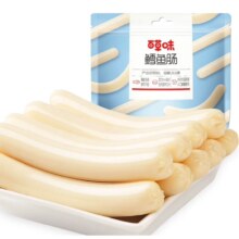 百草味 鳕鱼肠442g/52根*2件
