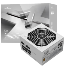 PLUS会员：Great Wall 长城 额定750W X7白色 金牌全模电脑电源