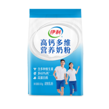 有券的上、plus会员：伊利 高钙多维营养奶粉 高蛋白质 奶味香浓 全家营养早餐 高钙多维奶粉300g*2件