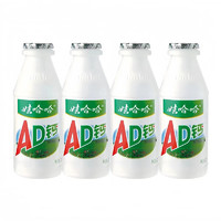 10点！WAHAHA 娃哈哈 AD钙奶220g*4瓶