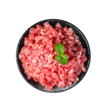 龙大肉食 黑猪肉馅1kg 约70%瘦肉馅 蓬莱生态黑猪肉 馄饨饺子馅料烤肠食材