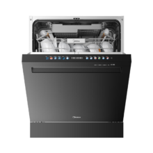 618预售、plus会员：美的（Midea）16套嵌入式洗碗机 GX3000 双擎晶焰速干 105℃热风烘干