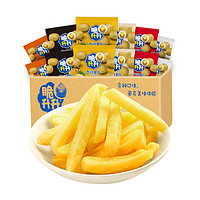 脆升升 包邮国产脆升升多口味薯条非膨化食品薯片面包干饼干休闲零食10包