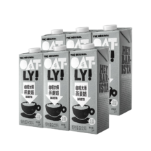 PLUS会员：OATLY 噢麦力 咖啡大师燕麦奶 1L*6瓶 整箱