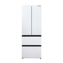 PLUS会员：Panasonic 松下 NR-JD40WSA-W 风冷无霜多门冰箱 400L