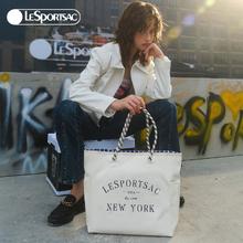 LeSportsac 梁田同款LeSportsac乐播诗通勤高级感手提包腋下托特包女tote包