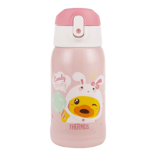 膳魔师（THERMOS）膳魔师保温杯儿童保温杯膳魔师吸管杯直饮杯女学生550ml粉兔