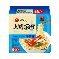 NONGSHIM 农心 上海汤面海鲜味拉面 117.8g*5包