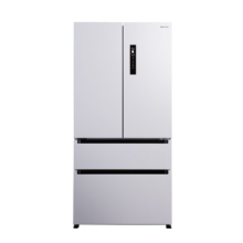 再降价、京东百亿补贴：Panasonic 松下 大海豚 NR-EW57TMA-W 一级能效 法式四开门冰箱 573升