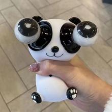 挤压瞪眼熊猫爆眼公仔发泄整蛊儿童解压