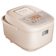 PLUS会员：松下（Panasonic）电饭煲电饭锅3L远红外立体包裹式加热IH电磁加热1-4人可预约智能多功能电饭煲 粉SR-HR102-R