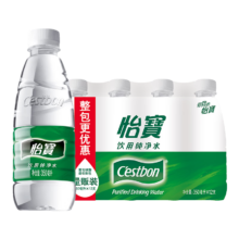 怡宝 纯净水350ml*12瓶/箱