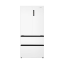 再降价、PLUS会员： Haier 海尔 BCD-510WGHFD59WVU1 法式多门超薄嵌入式冰箱 510L 白色