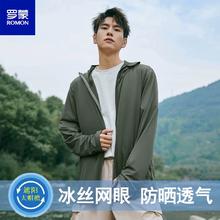 罗蒙防晒衣防紫外线冰丝upf50+