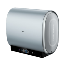美的（Midea）60升电热水器 玲珑超薄双胆扁桶 3300W变频 镁棒免换出水断电一级能效节能净肤UDplus 60L 3300W 【出水断电】UDplus