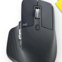 plus会员:罗技（Logitech）大师系列 MX Master 3S 无线蓝牙鼠标 商务办公轻音鼠标 人体工学 石墨黑商用版