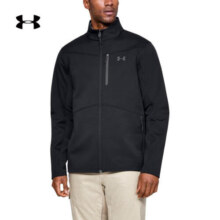 安德玛（UNDERARMOUR）ColdGear Infrared男子保暖训练运动外套1321438 黑色001 S