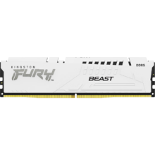 7日0点：Kingston 金士顿 FURY Beast超级野兽系列 DDR5 6000MHz 台式机内存 马甲条 白色 32GB（16GBx2）