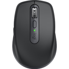 PLUS会员、需首单：logitech 罗技 MX Anywhere 3S 2.4G蓝牙 双模无线鼠标 石墨黑
