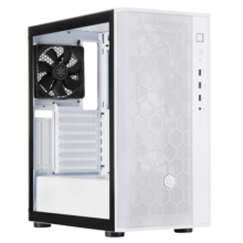 银昕（SilverStone）法拉R1升级版 白色ATX中塔机箱（支持显卡竖装/支持360水冷/玻璃侧透/配防尘网）