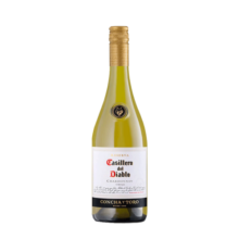 红魔鬼（Casillero del Diablo）珍藏级霞多丽干白葡萄酒750ml单瓶装 智利进口红酒
