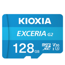 PLUS会员：KIOXIA 铠侠 极至瞬速G2 MicroSD存储卡 128GB