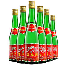 西凤酒 绿瓶盒装省外版 55度 500ml*6盒 整箱装 凤香型白酒