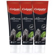 Colgate 高露洁 天然竹子活炭清新口气竹炭美白牙膏100g*3 美白牙齿