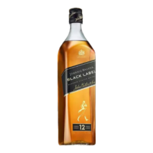 限18日、Johnnie Walker 尊尼获加 黑方黑牌 12年 苏格兰 调和型威士忌 700ml 单瓶装
