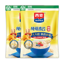 西麦 即食纯燕麦片1000g*2袋