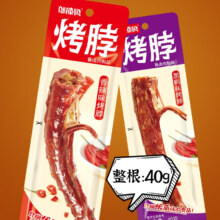 PLUS会员：邬辣妈手撕烤脖 香辣味12根约 456g 赠香辣味1根