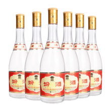 再降价、puls会员：汾酒 53度 黄盖玻汾 475mL*6瓶