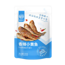 华味亨 香辣味 98g 小黄鱼 华味亨肉类零食组合任选*10件