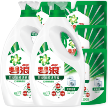 碧浪 洗衣液 13.6斤 留香补充装整箱批发内衣可用