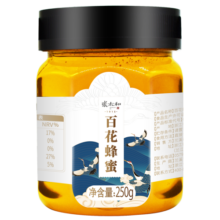 张太和 蜂王胎蜂蛹冻干片 蜂王胎片蜂王胎冻干粉女性滋补营养调理 百花蜂蜜250g/罐