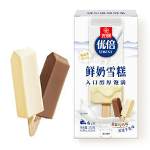 Bright 光明 优倍鲜奶雪糕 42g*6支 慕斯巧巧味
