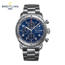 百年灵（BREITLING）百年灵飞行员8计时腕表43mm自动机械中国机长表A13316101C1A1