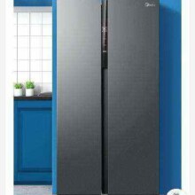 京东百亿补贴、PLUS会员：Midea 美的 550升一级能效 双变频对开门 电冰箱 BCD-550WKPZM(E）
