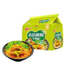 plus会员:统一 老坛泡椒牛肉面 108克*5袋＊2件
