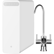 京东京造 零陈水净水器 家用净水机1200G 直饮机 过滤器净水器厨下式 5年RO反渗透滤芯 TDS智能数显水龙头