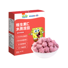 beazero 未零海绵宝宝荔枝苹果梨味水果溶豆儿童零食16g *6件