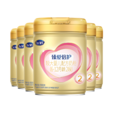飞鹤 超级飞帆  臻爱倍护  2段 900克*6罐装