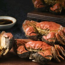 PLUS会员：今锦上 现货六月黄鲜活大闸蟹（去绳足重）1.3-1.6两/只 12只礼盒装