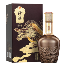 京东百亿补贴：珍酒 珍十五 龙年珍藏 53度 酱香型白酒 500ml 单瓶 礼盒装