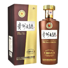 PLUS会员：茅台（MOUTAI）贵州茅台酒 贵州大曲 酱香型白酒 53度 500mL 1瓶 80年代