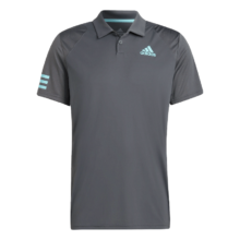 adidas 速干舒适网球运动翻领短袖POLO衫